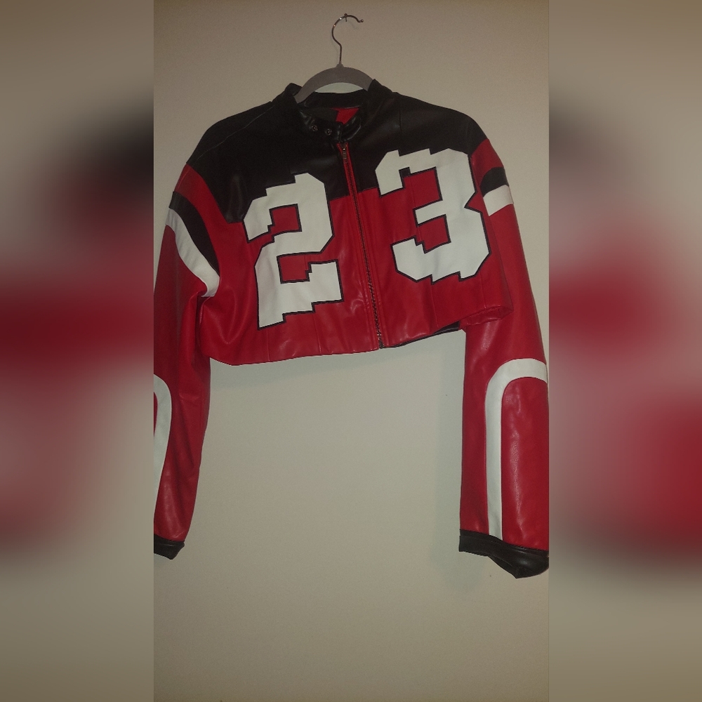 Red and Black Women's Jacket